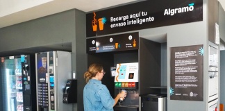 Lanzamiento en Campus San Joaquín Algramo lanza innovador sistema de refill inteligente de bebidas para reducir plásticos de un solo uso en la Universidad Católica