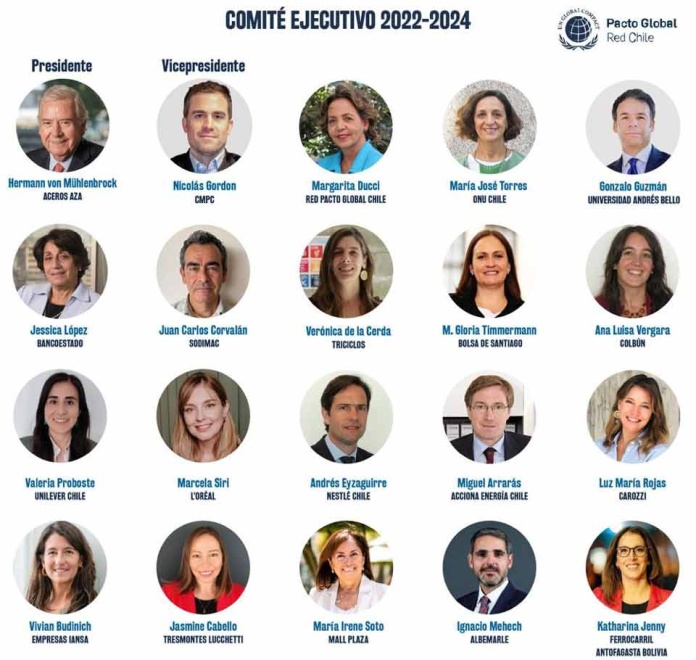 SOCIOS DE PACTO GLOBAL CHILE ELIGE NUEVO COMITÉ EJECUTIVO PARA EL PERÍODO 2022-2024