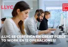 La consultora LLYC fue certificada como Great Place to Work global La consultora LLYC fue certificada como Great Place to Work global