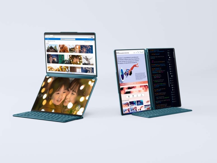 Lenovo innova con la nueva Yoga Book 9i de doble pantalla y dispositivos de consumo premium que destacan la innovación de formas inesperadas