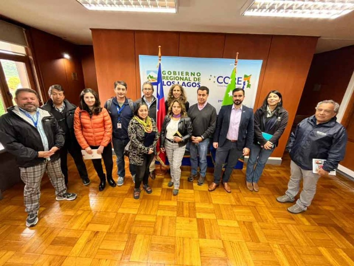 Equipo del Gobierno Regional y Corfo Los Lagos trabajan en la implementación del Comité de Desarrollo Productivo Regional