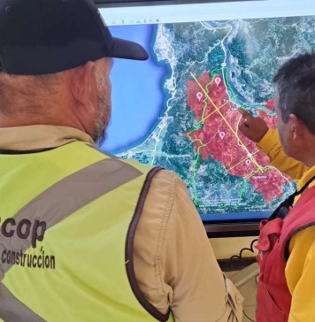 Ingecop, colabora en los incendios forestales del sur de Chile