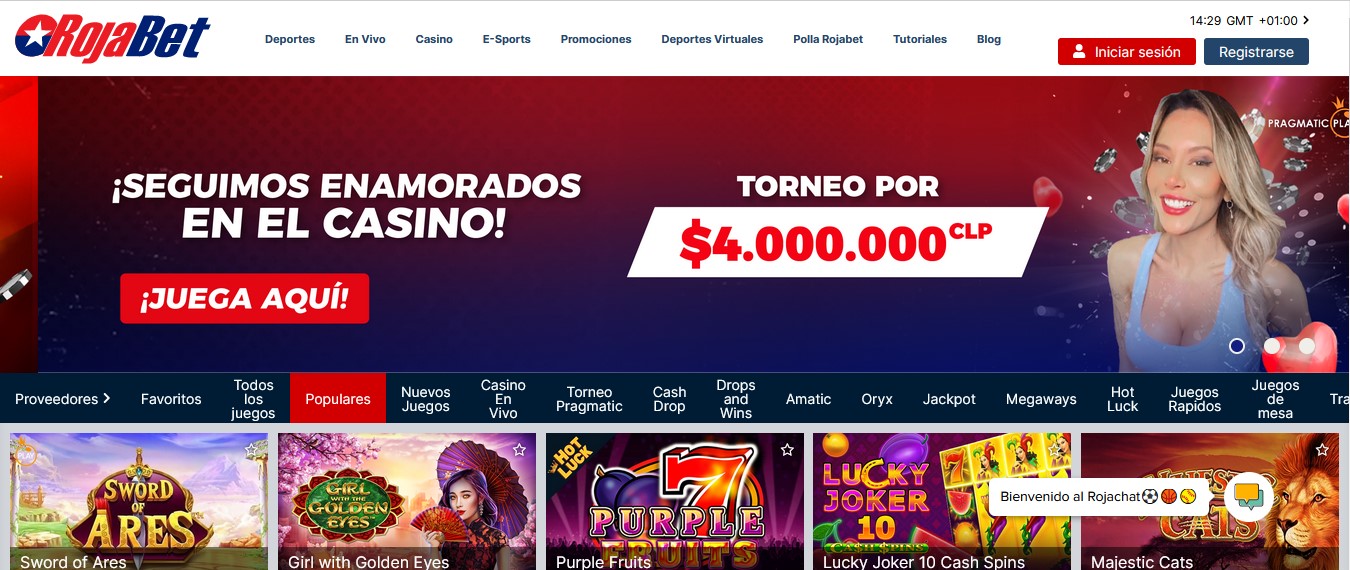 rojabet casino. Los mejores casinos en Chile online en 2023