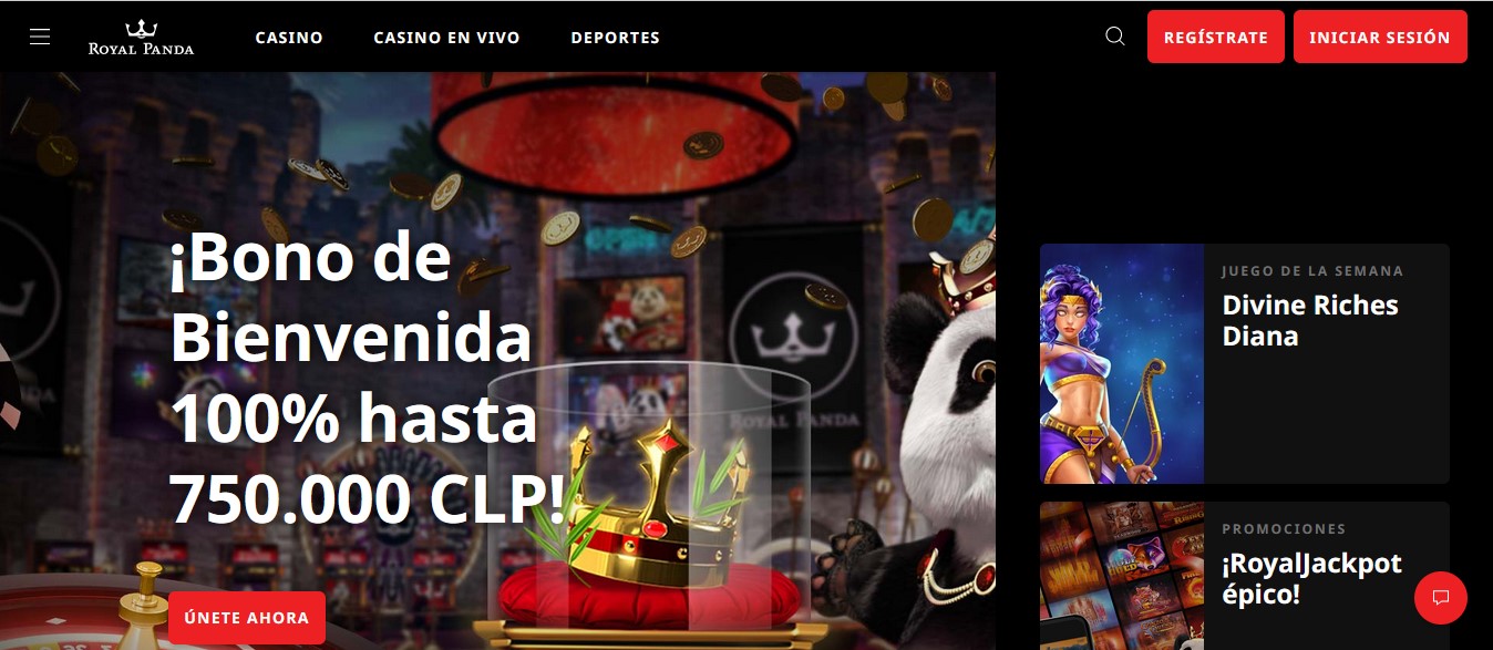 royal panda casino. Los mejores casinos en Chile online en 2023