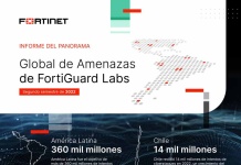 Fortinet informa que Chile fue el objetivo de más de 14 mil millones de intentos de ciberataques en 2022