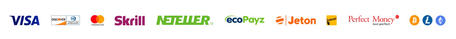 métodos de pago 20bet