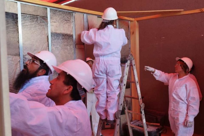 Empresa de soluciones constructivas Volcán ofrece exclusivo programa de capacitación para expertos en tabiquería