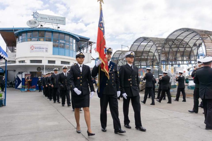 Junto a autoridades regionales Cuerpo de Voluntarios de Botes Salvavidas de Valparaíso celebró un nuevo aniversario