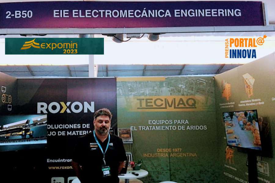 EIE Electromecánica Engineering - ROXON - TECMAQ - EMH - B&V Rolling en Expomin 2023