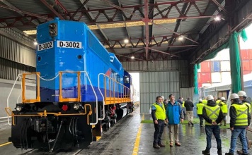Maersk y EFE Trenes de Chile inauguran desvío férreo en Talcahuano