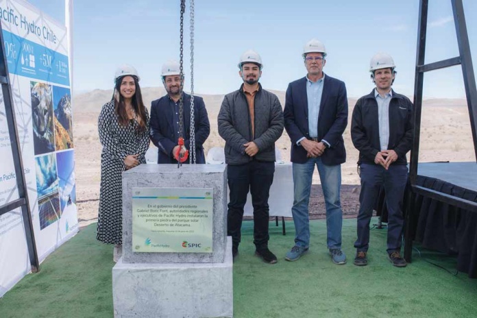 Pacific Hydro inicia construcción de parque solar Desierto de Atacama y consolida su diversificación en Chile