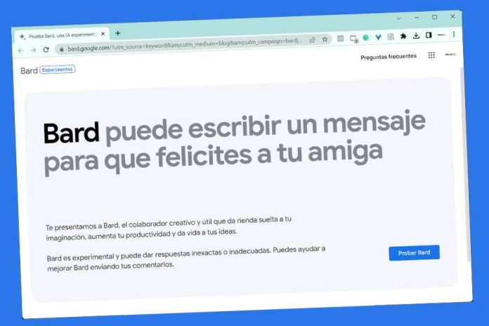 Bard ya está disponible en español