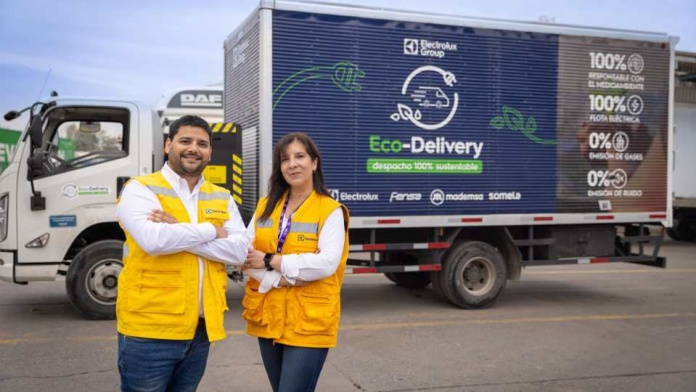 Electrolux Group implementa flota 100% eléctrica y sustentable
