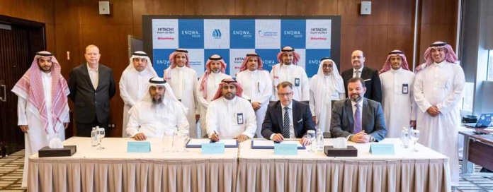 Hitachi Energy firma acuerdos con ENOWA y Saudi Electricity Company para primera fase del sistema de transmisión de la ciudad inteligente de NEOM