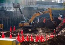 SANY Chile aporta con maquinaria clave para la construcción de la nueva línea del Metro de Santiago