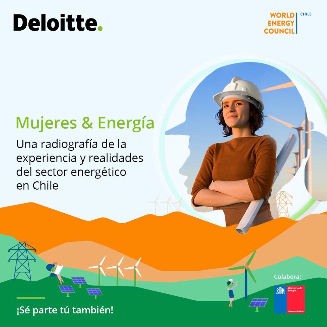 WEC Chile y Deloitte invitan a mujeres de la energía a ser parte de inédita encuesta sobre la realidad del sector