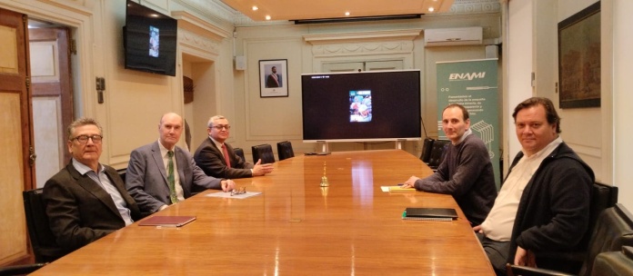 Cámara Minera de Chile se reunió con nuevo Vicepresidente Ejecutivo de Enami