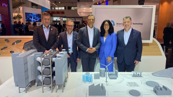 HIF Global, Porsche y el Grupo Volkswagen presentan nueva unidad de Captura Directa de Aire HIF Global, Porsche y el Grupo Volkswagen presentan nueva unidad de Captura Directa de Aire