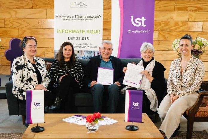 18 mil empresas accederán a charlas de inclusión laboral gracias a convenio entre IST y Fundación Tacal 