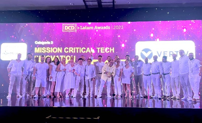 Vertiv es Nombrado Ganador en la Categoría de Innovación Tecnológica de Misión Crítica de los premios DCD>LATAM Awards