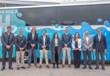 Andes Motor y Foton estrenan primer bus a hidrógeno del país en alianza con Anglo American, Buses Hualpén, Copec Voltex y Linde