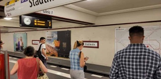 Campaña de promoción del pisco se toma las estaciones del metro en Berlín