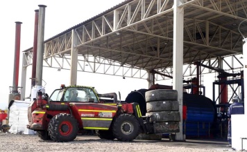 División El Teniente y Grupo Arrigoni comienzan reciclaje y valorización de 6.400 toneladas de neumáticos fuera de uso