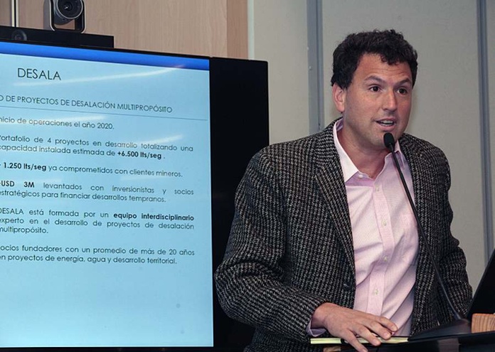 Ignacio Rodríguez, Co-Fundador y Gerente de Asuntos Corporativos de Desala: “Es fundamental reconocer legal y administrativamente al agua desalinizada como una fuente primaria válida”