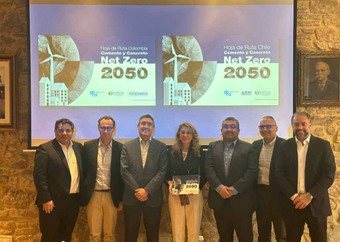 Industria del cemento y hormigón firma hoja de ruta net zero para lograr la carbono neutralidad al 2050