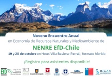 Investigadores del Centro INCAR liderarán las sesiones de Acuicultura del IX Encuentro Anual en Economía de Recursos Naturales y Medioambientales, NENRE/EfD Chile