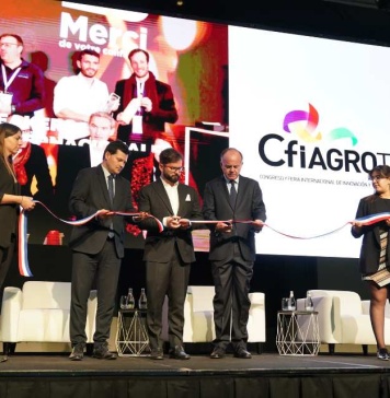 Presidente Gabriel Boric visitó Cfiagrotech 2023 y valoró su contribución: “Es impresionante el espíritu de innovación”.