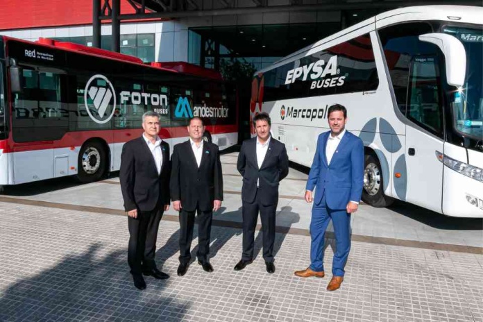 Andes Motor y EPYSA Buses concretan acuerdo estratégico para el desarrollo de vehículos para el transporte de pasajeros
