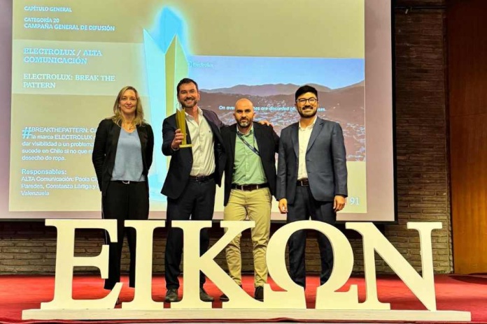 Electrolux gana premio EIKON con su campaña Break The Pattern