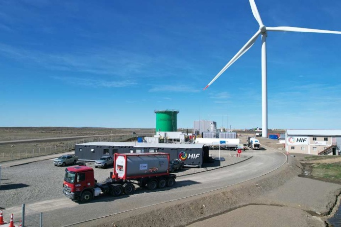 Primera exportación comercial de combustibles carbono neutrales  de HIF Global ya va rumbo a Europa