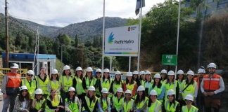 5ta Generación de Women in Energy WEC Chile visita plantas hidroeléctricas de Pacific Hydro en la Región de O´Higgins