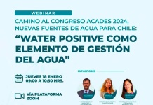 ACADES junto a CLG Chile invitan al webinar: “Water Positive como elemento de gestión del agua”