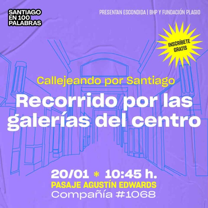 Callejeando por Santiago: en un recorrido junto a Santiago en 100 palabras Callejeando por Santiago: en un recorrido junto a Santiago en 100 palabras