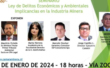 Seminario Ley de Delitos Económicos y Ambientales-Implicancias en la Industria Minera