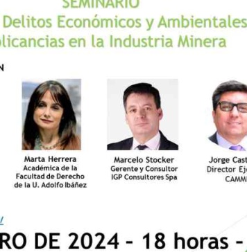 Seminario Ley de Delitos Económicos y Ambientales-Implicancias en la Industria Minera Seminario Ley de Delitos Económicos y Ambientales-Implicancias en la Industria Minera
