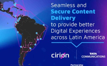 Cirion se asocia con Tata Communications para elevar los servicios de CDN en toda América Latina