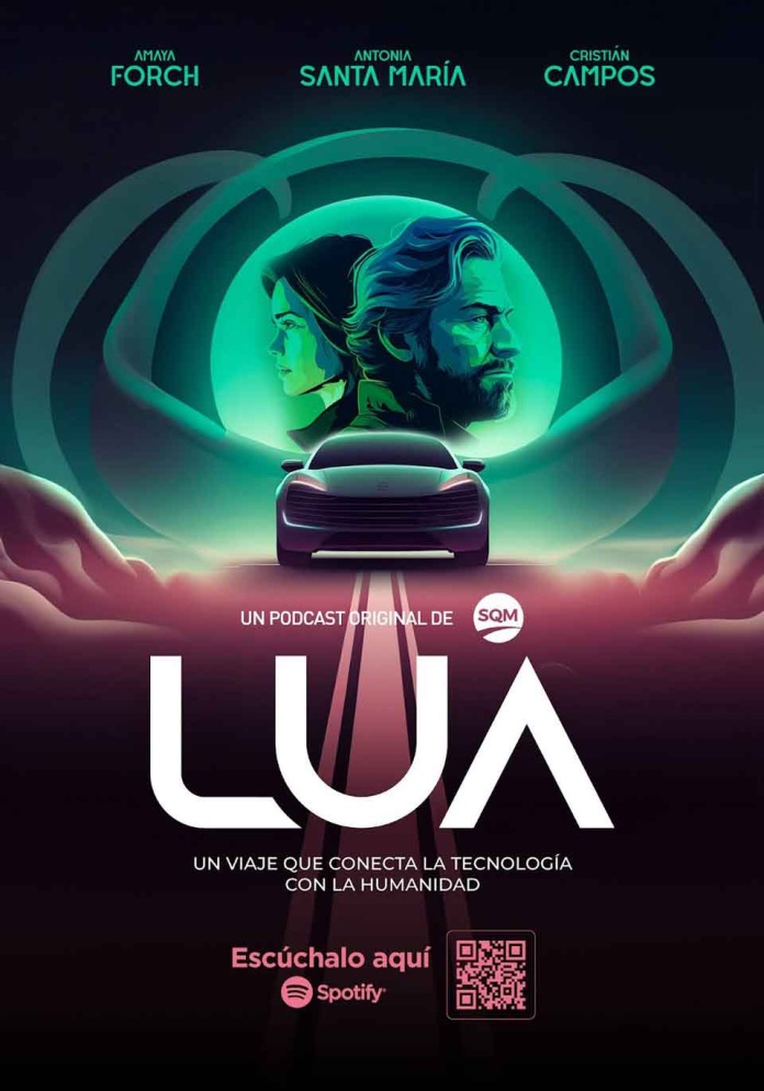 SQM lanza “LUA”, un podcast sobre la IA de un auto eléctrico que une la tecnología y la humanidad