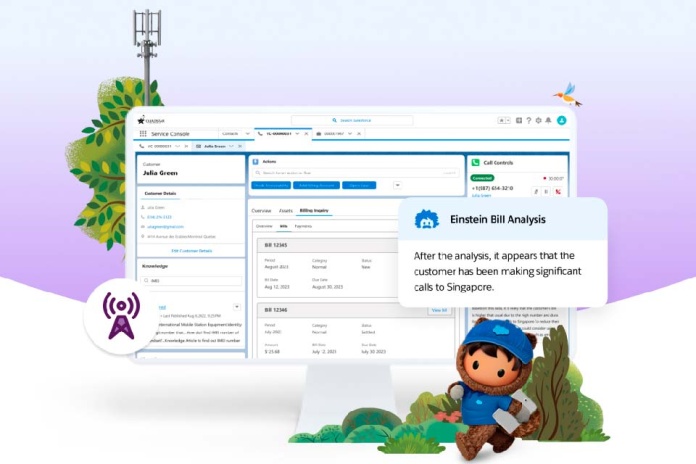 Salesforce presenta soporte de facturación impulsado por inteligencia artificial para proveedores de servicios de comunicaciones