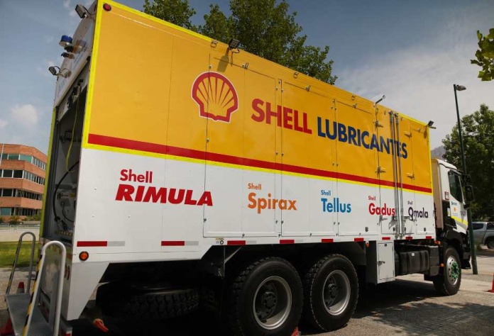 Shell LubeTruck, servicio de Enex que suministra lubricantes premium a equipos críticos en la gran minería