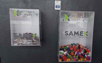Acuerdo entre Samex y Virutex permitirá fabricar bolsas de basura reciclando film plásticos utilizados en la industria logística  