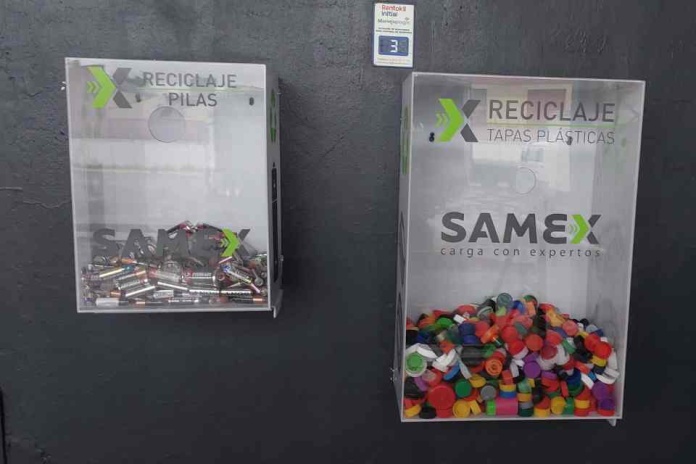 Acuerdo entre Samex y Virutex permitirá fabricar bolsas de basura reciclando film plásticos utilizados en la industria logística  