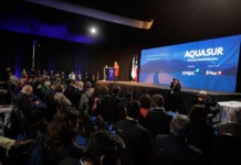 AQUASUR 2024 se inicia con masiva presencia de público internacional y llamado de gremios, empresas y autoridades a impulsar la industria acuícola AQUASUR 2024 se inicia con masiva presencia de público internacional y llamado de gremios, empresas y autoridades a impulsar la industria acuícola