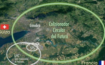 Proyectan construcción de nuevo colisionador de partículas tres veces más grande que el actual Proyectan construcción de nuevo colisionador de partículas tres veces más grande que el actual