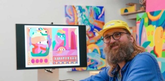 [ViewFinity S9] La creatividad exige más que un simple lienzo: Entrevista con el artista Mike Perry, ganador de un Emmy