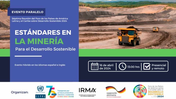 Expertos de la industria minera se reunirán en evento paralelo en la Séptima Reunión del Foro de los Países de América Latina y el Caribe sobre Desarrollo Sostenible 2024