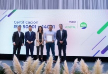 SQM Yodo Nutrición Vegetal recibe certificación mundial por su gestión energética y ambiental